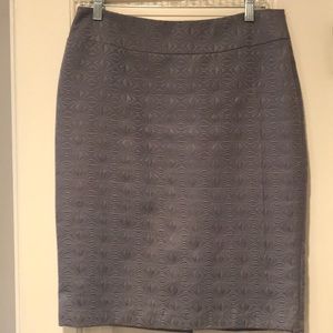 Cynthia Rowley Jacquard Pencil Skirt size 6